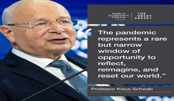 World Economic Forum on Twitter: &quot;Quote of the Day from Professor Klaus  Schwab, Founder and Executive Chairman of the World Economic Forum. Join us  for the live launch of The Great Reset